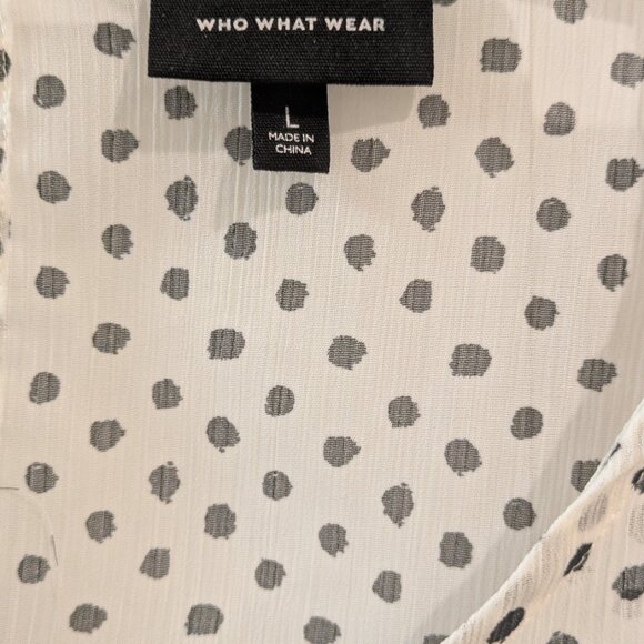 Who what wear polka dot blouse - Picture 5 of 7